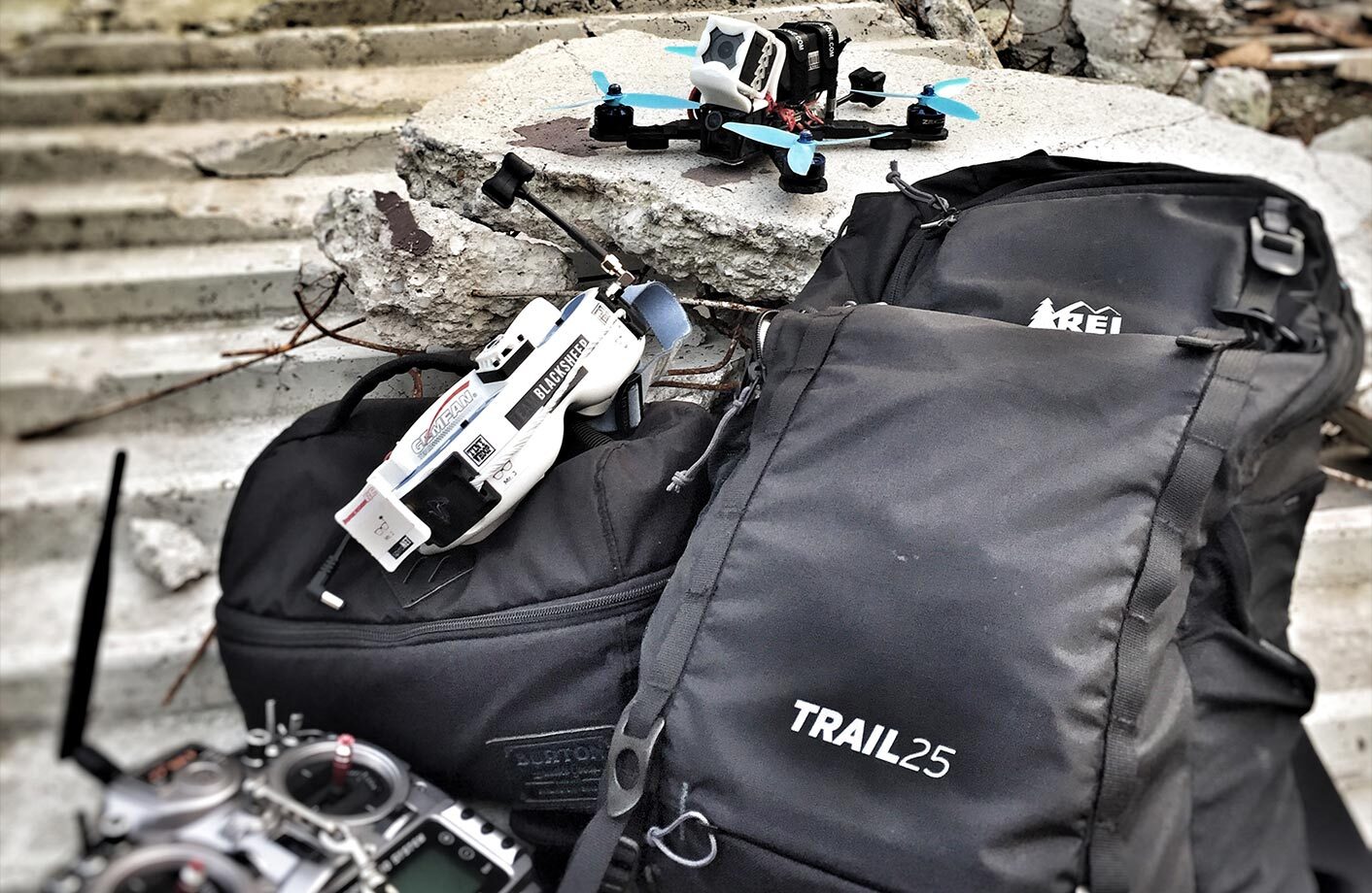 Abandoned gym freestyle